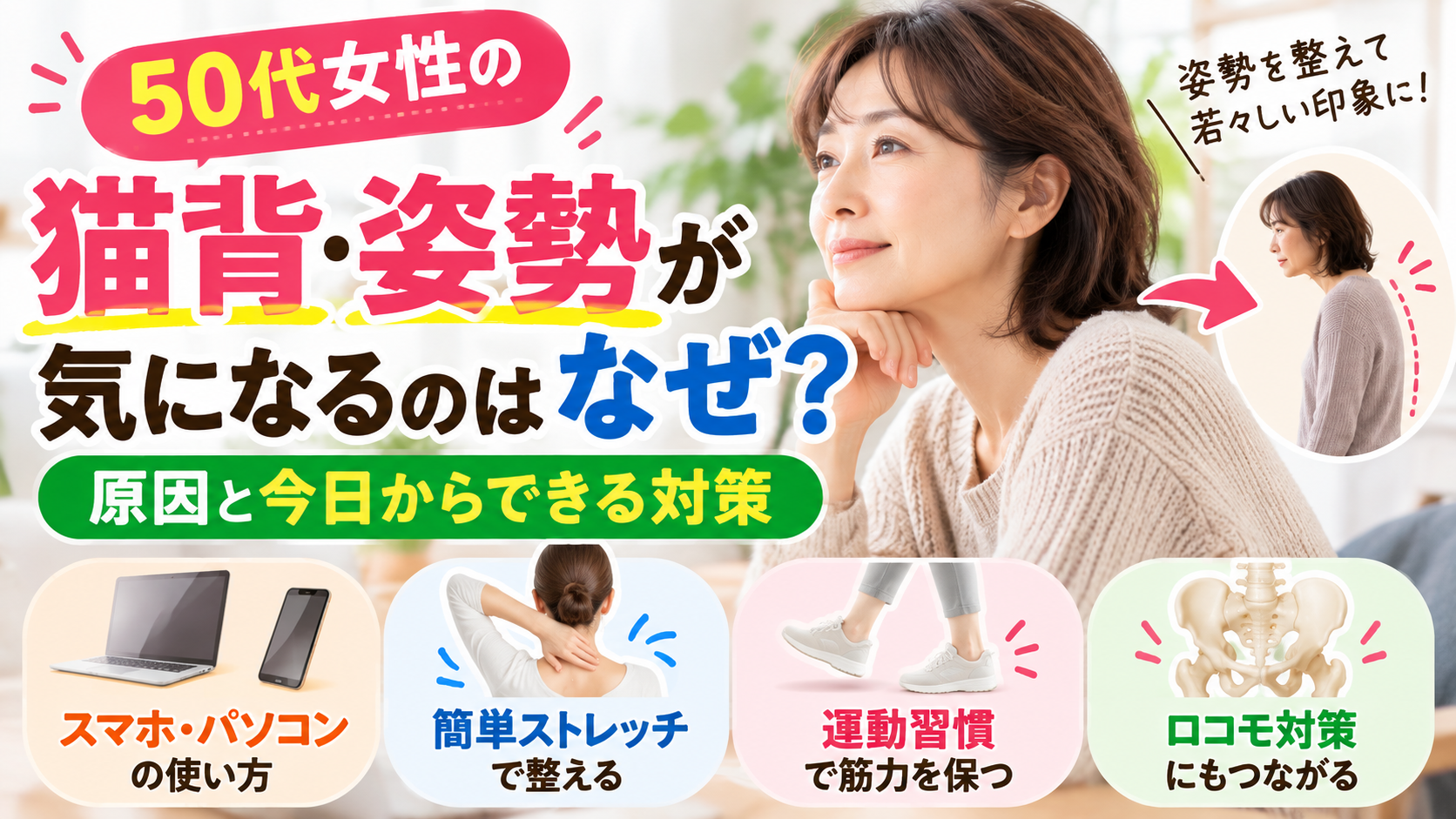 猫背・姿勢